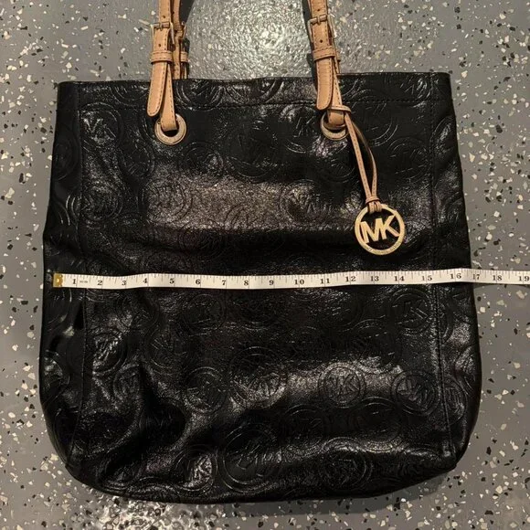 Black Michael Kors large tote bag - Picture 5 of 8